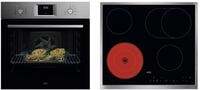 AEG Backofen-Set HH25BSM, Aqua Clean, Hei&szlig;luft: Gleichm&auml;&szlig;iges Garen auf 3...