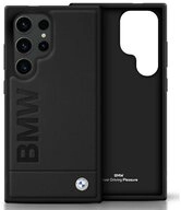 BMW Handyh&uuml;lle Galaxy S25 Ultra Echtleder schwarz Logo Metall 6,9 Zoll,...