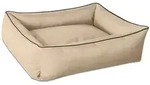 BedDog Tierbett Hundebett MAX mit Rand, Bezug abnehmbar beige|gelb 110 cm x 150...