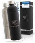 Luckymoose Wassersprudler Flasche Infinity, (f&uuml;r Aarke Carbonator 3, Phlips GoZero &