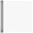 vidaXL Zaun, Geschwei&szlig;ter Drahtzaun Silber 1,5 x 10 m