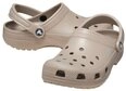 Crocs Sandale Classic Clog Taupe beigebraun Badeschuh