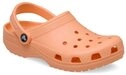 Crocs Sandale Classic Clog Concrete orange/sun Badeschuh