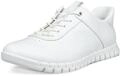 Slip-On Sneaker ECCO "GRUUV LITE", Damen, Gr. 36, wei&szlig;, Glattleder, unifarben,