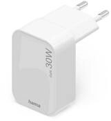Hama faltbares Mini-Schnellladeger&auml;t, 30 Watt, GaN, USB-C, wei&szlig;...