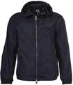 Windbreaker ARMANI EXCHANGE "&Uuml;bergangsjacke Blouson Jacket", Herren, Gr. M, blau,
