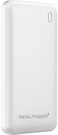 Realpower RealPower Powerbank 10000 mAh Quick Charge, USB PD USB-A, USB-C&reg; Wei