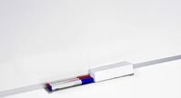 bi-office Magnettafel Whiteboard Earth-it emailliert Aluminiumrahmen 60x45cm