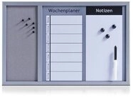 Zeller Present Memoboard, mit Magnettafel, Wochenplaner und Pinnwand