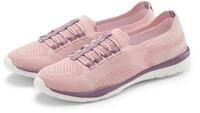 LASCANA Slipper, Halbschuh, Slip-On-Sneaker, Sneaker aus leichtem Textil-Material