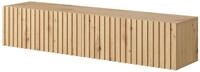 Selsey TV-Schrank TELIRE H&auml;ngend mit 2 grifflosen Lamellenfronten, 138,6 cm