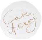R&auml;der Teller r&auml;der Mix & Match Teller Cake it easy goldfarben|wei&szlig;