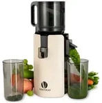 VENTRAY Slow Juicer Ventray Kaltpresser, Breiter Schacht, Zweistufig Schraube,...