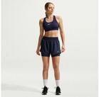 Nike Sweatshorts W NK ONE DF HR 3IN 2N1 SHORT MIDNIGHT NAVY/WHITE