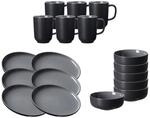 Geschirr-Set RITZENHOFF & BREKER "Fr&uuml;hst&uuml;cksservice Jasper 18er Set", schwarz, 18,