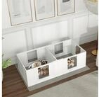 PawHut Laufgitter Welpenlaufstall mit 2-Raum-Design und waschbar (Wurfkiste f&uuml;r
