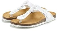 LASCANA Sandale, Pantolette, offener Schuh, Sommerschuh, Zehentrenner mit