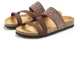 LASCANA Mule, Sandale, offener Schuh, Sommerschuh, Pantolette mit Komfortkorkfu&szlig;bett