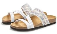 Pantolette LASCANA "Mule, Sandale, offener Schuh, Sommerschuh", Damen, Gr. 37, bunt