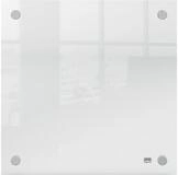 NOBO Magnettafel Whiteboard Wandmontage Acryl 300x300mm glasklar