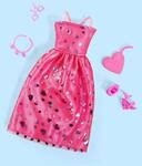 SIMBA Anziehpuppe Puppe Steffi Love Pink Love schillerndes, pinkes Ballkleid