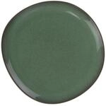like. by Villeroy & Boch Servierplatte Lave vert Servierplatte 31,8cm, Steingut,