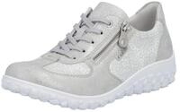 Rieker Sneaker Halbschuh, Schn&uuml;rschuh, Freizeitsneaker mit floralem Muster