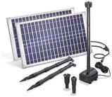 esotec Solarpumpe 50/1700 Teichpumpen-Set 1700l/h, 50Wp Solarmodul, Sprinklersatz
