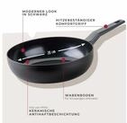 FACKELMANN Wok 28cm Statement &ndash; Keramik-Antihaft, Aluminium, Wabenboden, Induktion