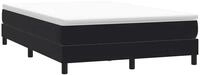 vidaXL Bett Boxspringbett ohne Matratze Schwarz 160x220 cm Samt