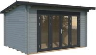 Palmako Gartenhaus Ines Bitfold, BxT: 434x379 cm, verschiedene Farben