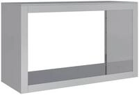 vidaXL Kaminholzregal Brennholzregal 100x40x60 cm Verzinkter Stahl