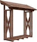Skanholz Unterstand Paul 1, 240 x 88 cm