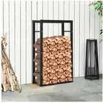 HOMCOM Kaminholzregal Brennholzregal Stapelhilfe Outdoor f&uuml;r Garten Terrasse...