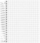 BRUNNEN Notenblock Collegeblock Student A6 kariert 90g/qm 120 Blatt azur