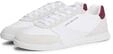 Sneaker TOMMY HILFIGER "LOPRO CUP MIX", Herren, Gr. 41, wei&szlig;, Leder, Lederimitat,