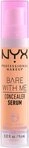 NYX PROFESSIONAL MAKEUP Concealer Bare With Me Concealer Serum, mittlere Deckkraft,