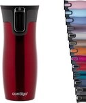 CONTIGO Isolierflasche Contigo Thermobecher West Loop Edelstahl Isolierbecher...
