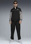 PUMA Jogginganzug WOVEN COLORBLOCK SUIT (2-tlg), Jacke mit hohem Kragen und