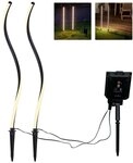 Northpoint LED Gartenleuchte Wegeleuchte Solarleuchte warmwei&szlig;es Licht...