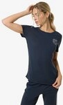 SUPER.NATURAL Print-Shirt f&uuml;r Damen, Merino LITTLE HEARTWOOD TEE Herz Motiv,...