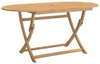 vidaXL Gartentisch 160 x 85 x 75 cm Gartentisch Esstisch Klappbar 160x85x75 cm