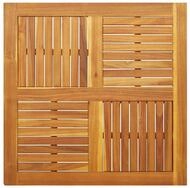 vidaXL Tischplatte Tischplatte 90x90x2,2 cm Quadratisch Massivholz (1 St)