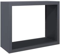 vidaXL Kaminholzregal Brennholzregal Anthrazit 100x40x80 cm Stahl