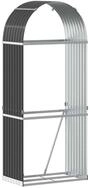 vidaXL Kaminholzregal Holzkorb Anthrazit 80x45x190 cm Verzinkter Stahl,
