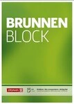 BRUNNEN Notizblock BRUNNEN Briefblock A4 unliniertt/unliniert gelocht 1052756