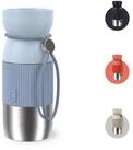 Emsa Thermobecher beYou Cup, 1-tlg., Edelstahl, Polypropylen, Silikon, 0,36 Liter,