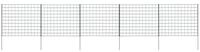 vidaXL Gartenzaun Gartenzaun Set 77,5x64 cm Gr&uuml;n, (1-St)