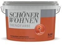 SCH&Ouml;NER WOHNEN FARBE Wandfarbe SW Trend Wandfarbe matt 2,5L aperitivo 2627