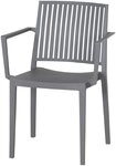 Siena Garden Gartensessel Lane 2er Set Stapelsessel grau (Set, 2-St), Gestell,